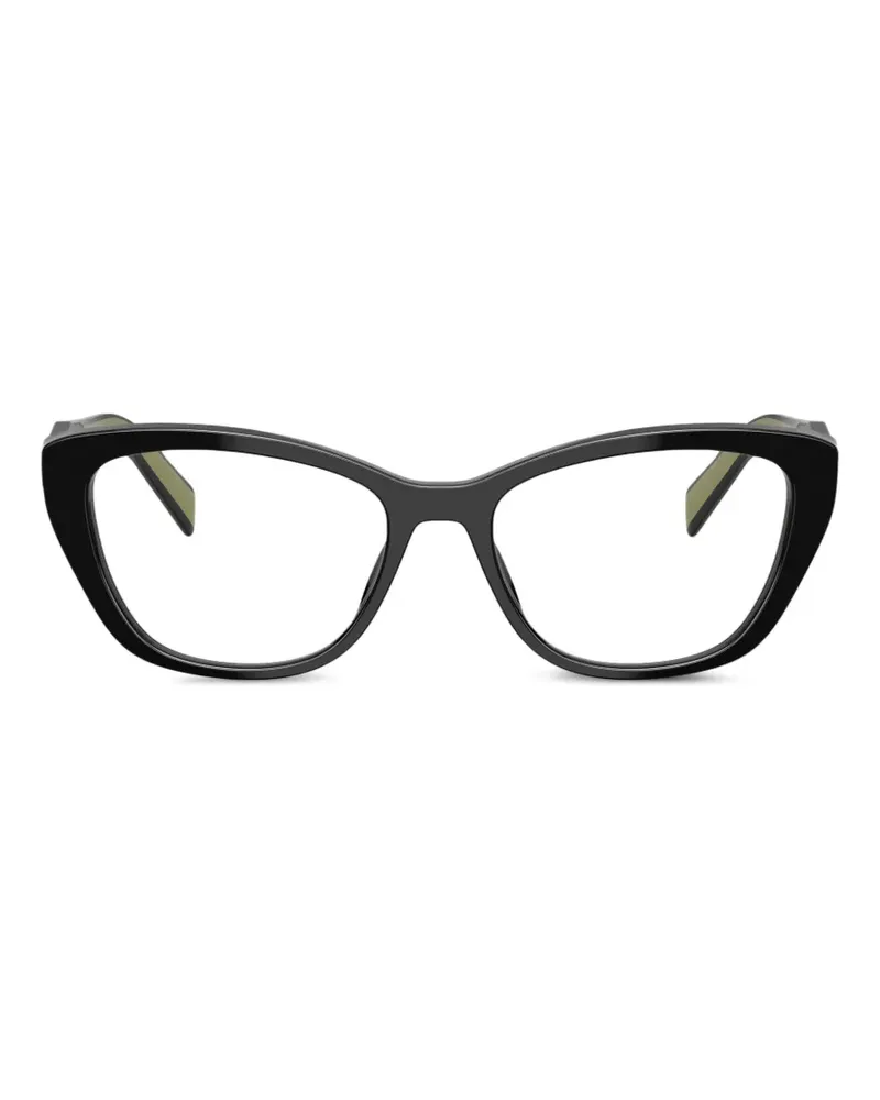 Prada Cat-Eye-Brille - Schwarz Schwarz