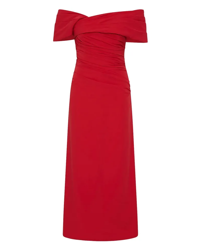 Rachel Gilbert Schulterfreies Gale Kleid - Rot Rot