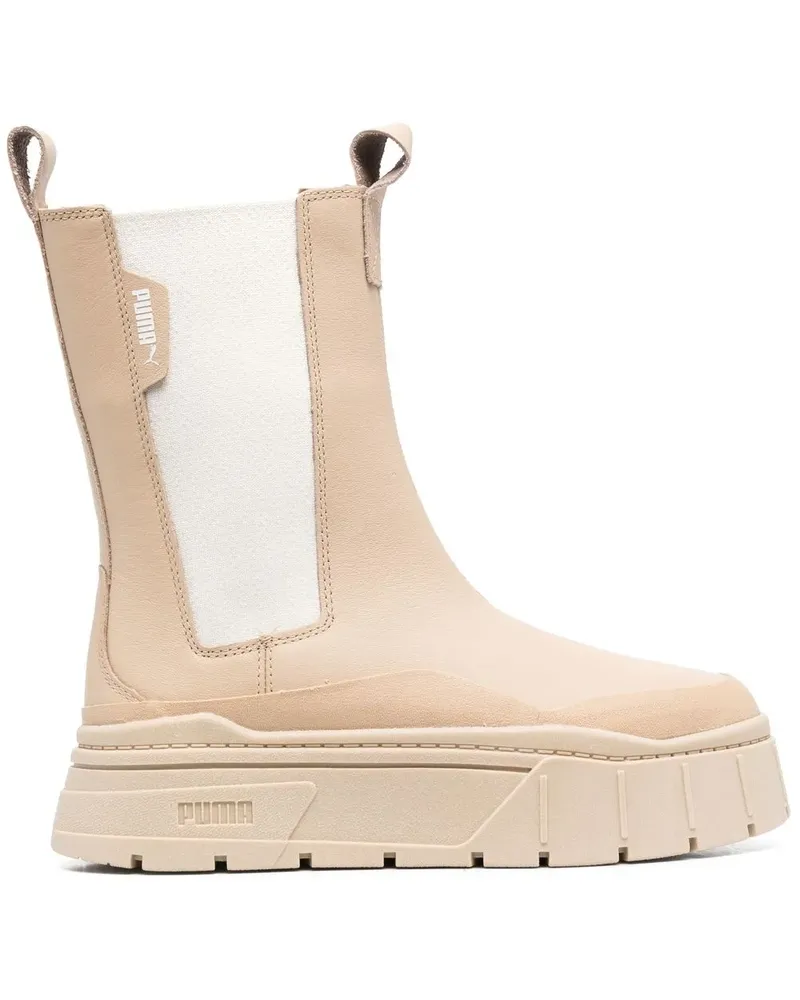Puma Mayze Stack Chelsea-Boots - Nude Nude