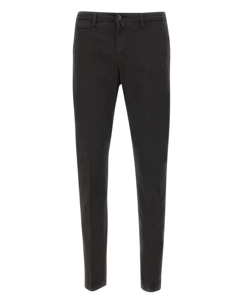 Briglia 1949 BG05 Hose mit geradem Bein - Schwarz Schwarz