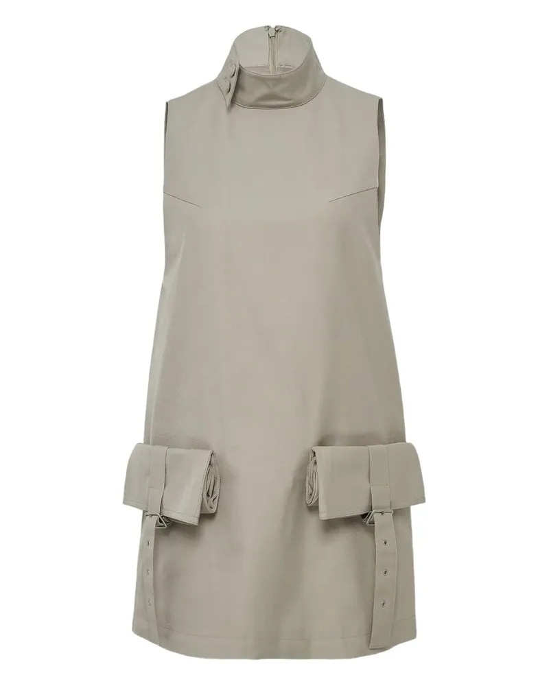 OPEN YY Minikleid mit aufgesetzten Taschen - Nude Nude