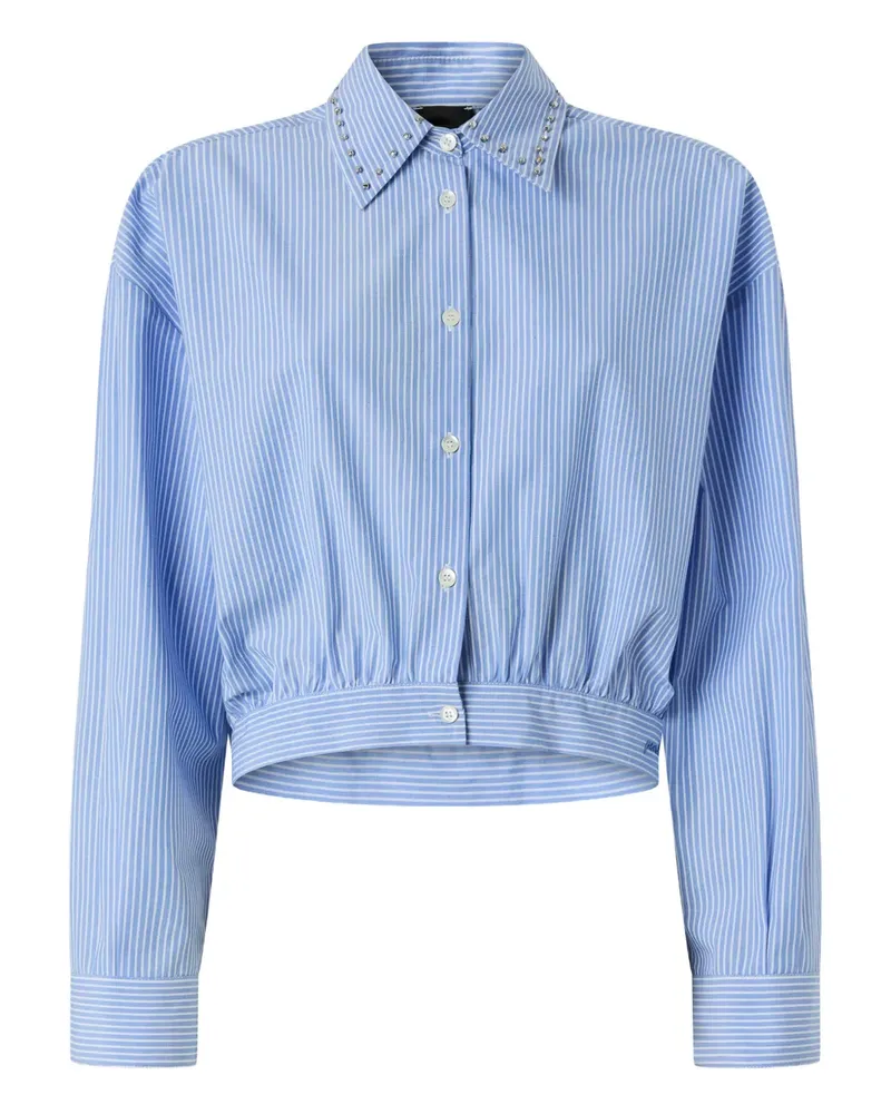 Pinko Verziertes Hemd - Blau Blau