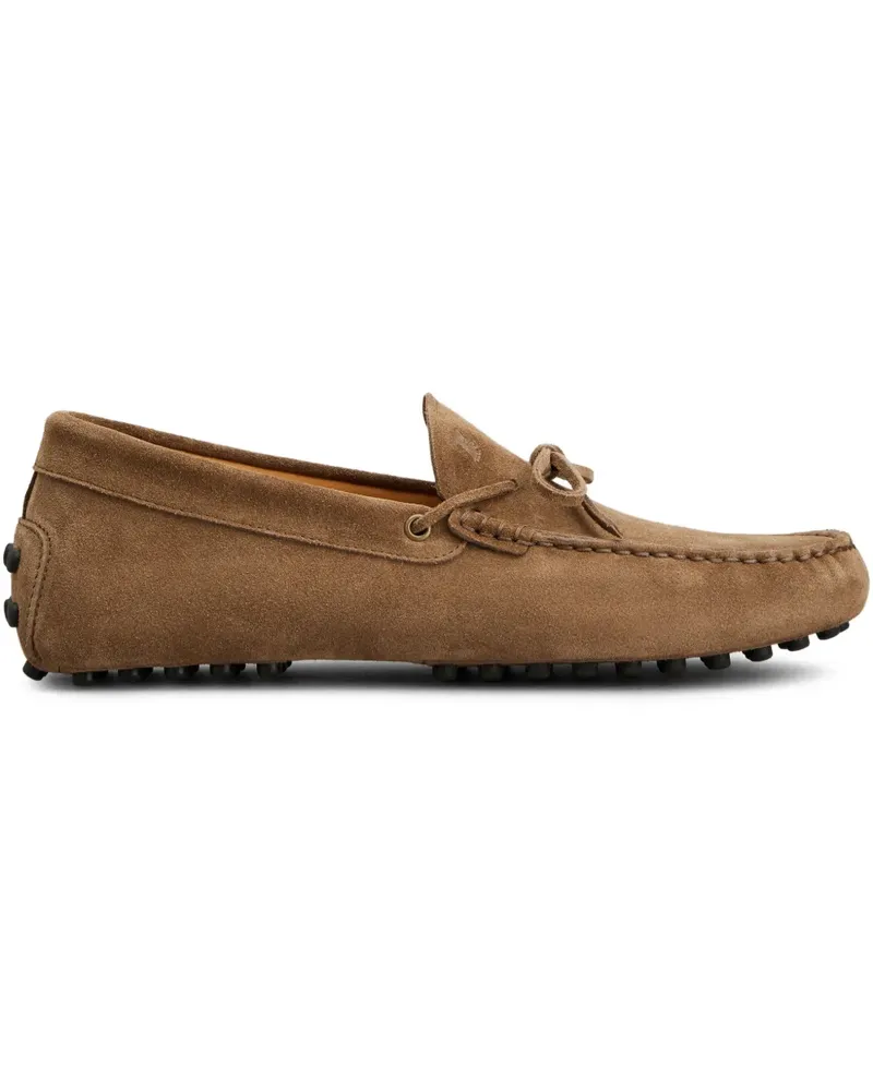 TOD'S Loafer mit Schleifendetail - Braun Braun