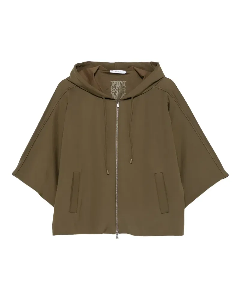 Max Mara Fidato Kapuzenjacke - Grün Grün