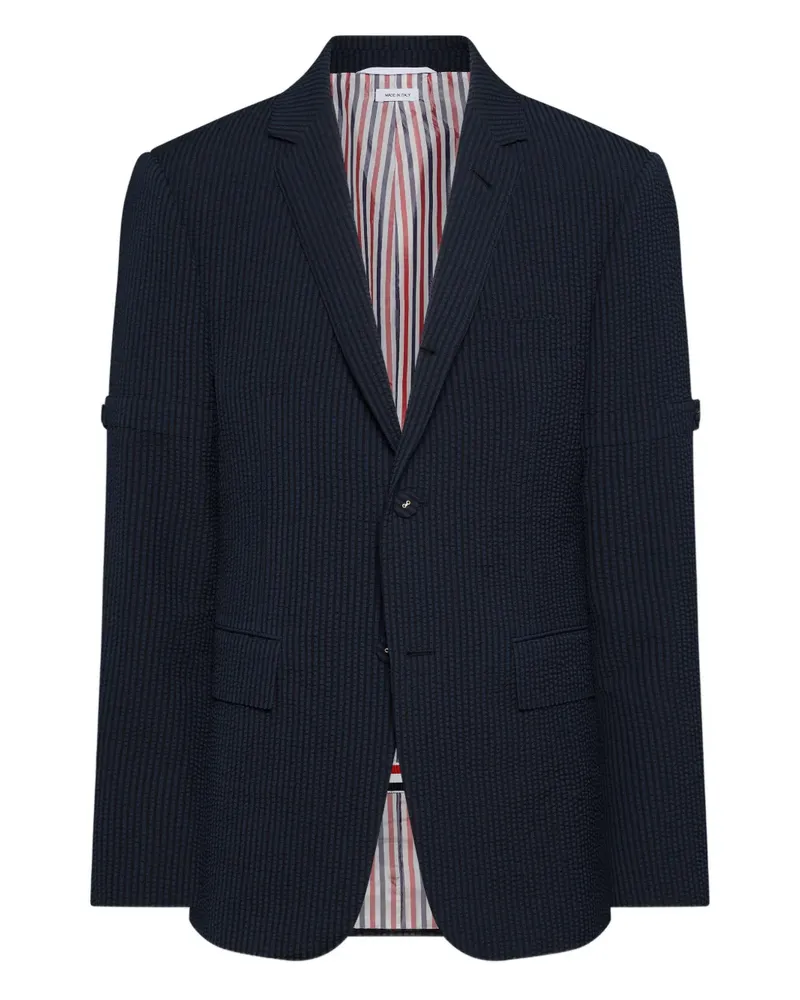 Thom Browne Gestreiftes Sakko - Blau Blau
