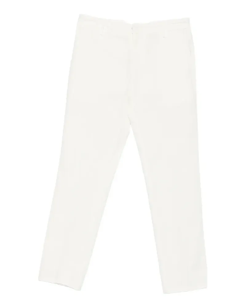 Dondup Gaubert pressed-crease tailored trousers - Weiß Weiß
