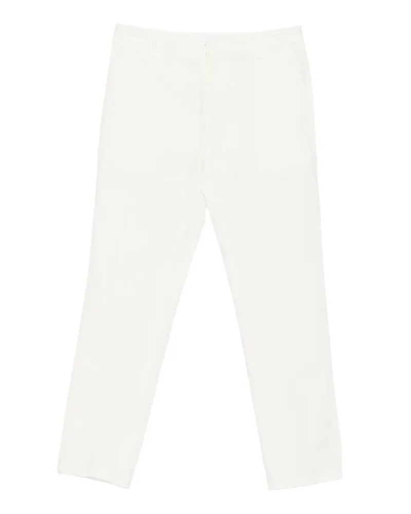 Dondup Gaubert pressed-crease tailored trousers - Weiß Weiß
