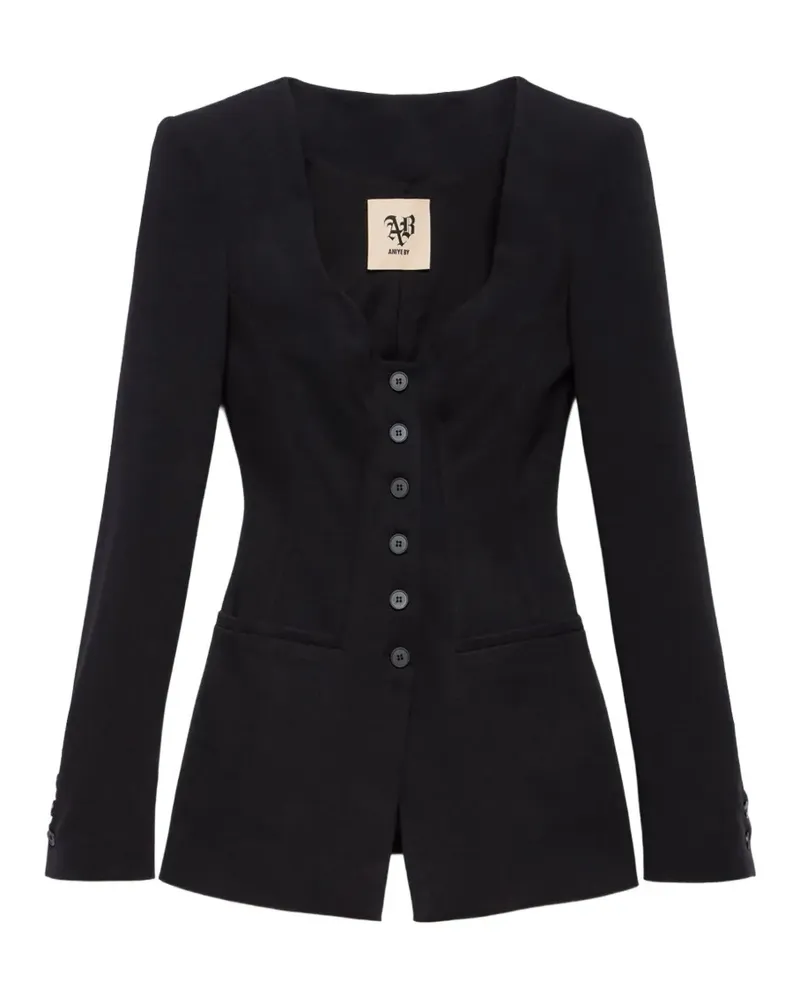 Aniye By Bustier button-fastening jacket - Schwarz Schwarz