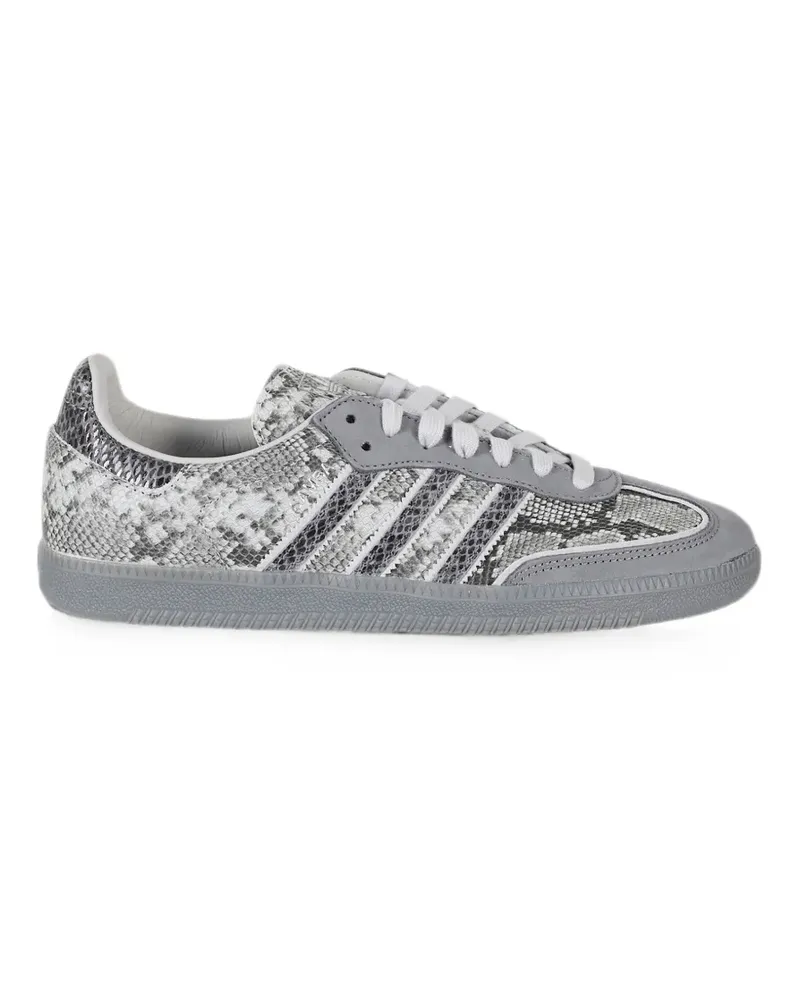 adidas OG Samba Sneakers mit Schlangenleder-Effekt - Grau Grau
