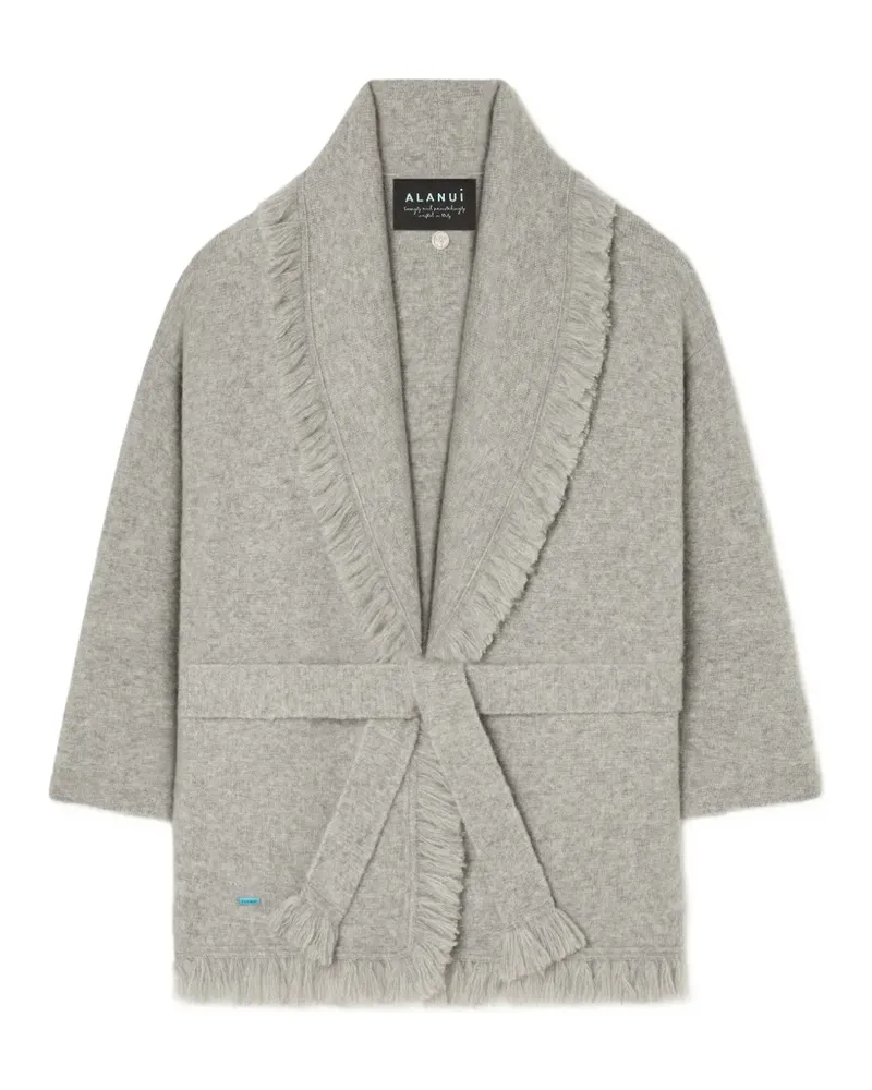 Alanui Cardigan mit Schalkragen - Grau Grau
