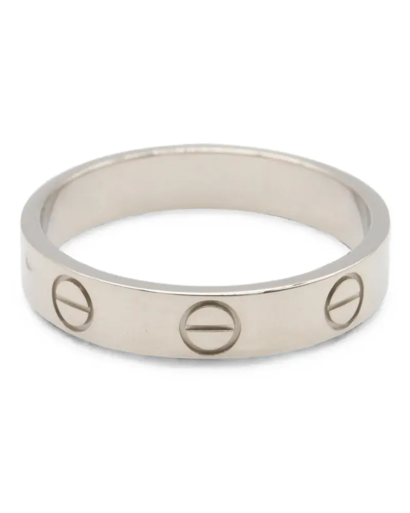 Cartier 2010s mini Love ring - Silber Silber