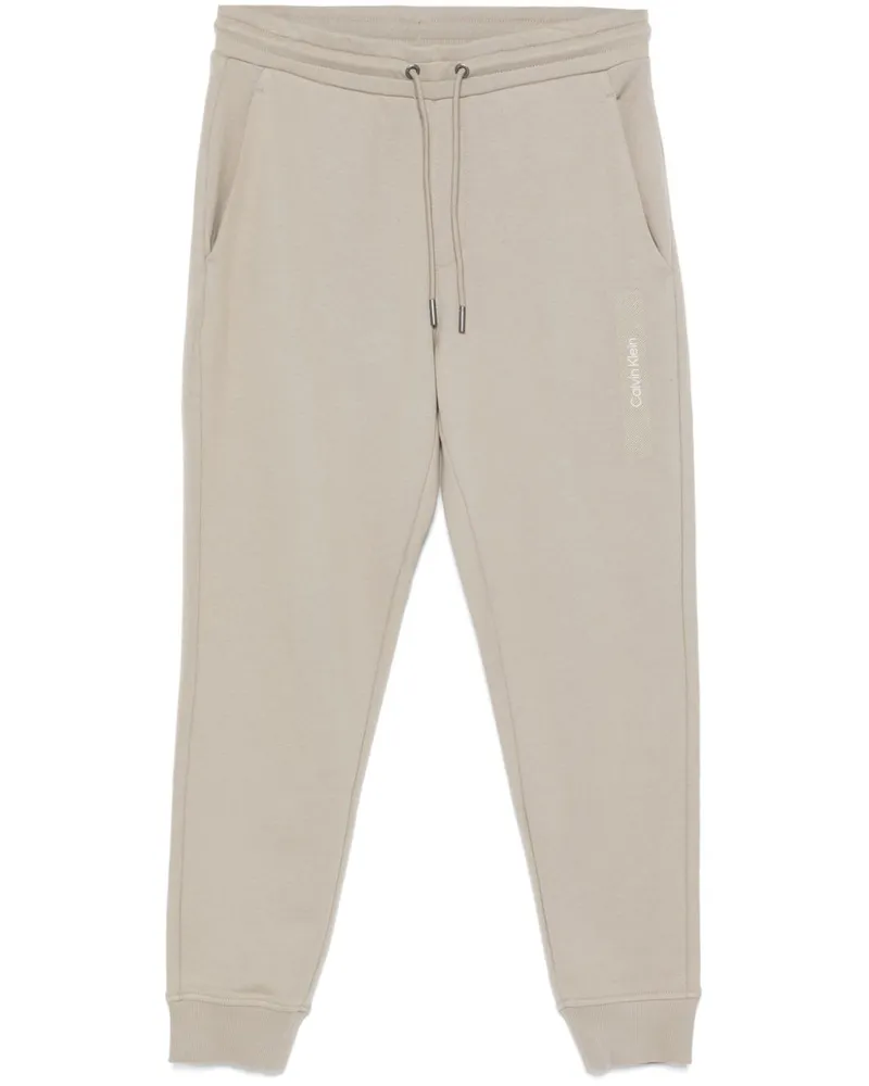 Calvin Klein Bestickte Jogginghose - Grau Grau