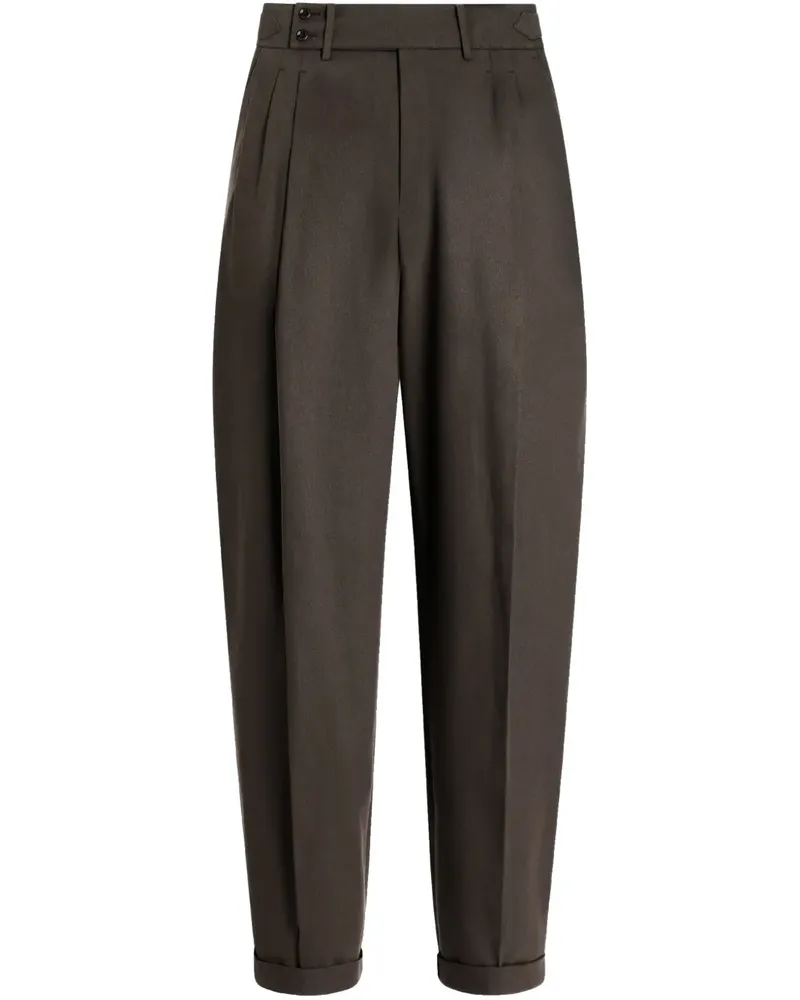Dolce & Gabbana Hose mit Tapered-Bein - Braun Braun