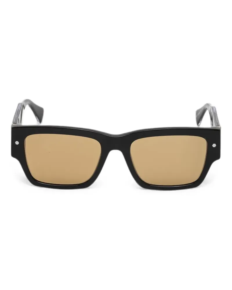 AllSaints square-frame sunglasses - Schwarz Schwarz