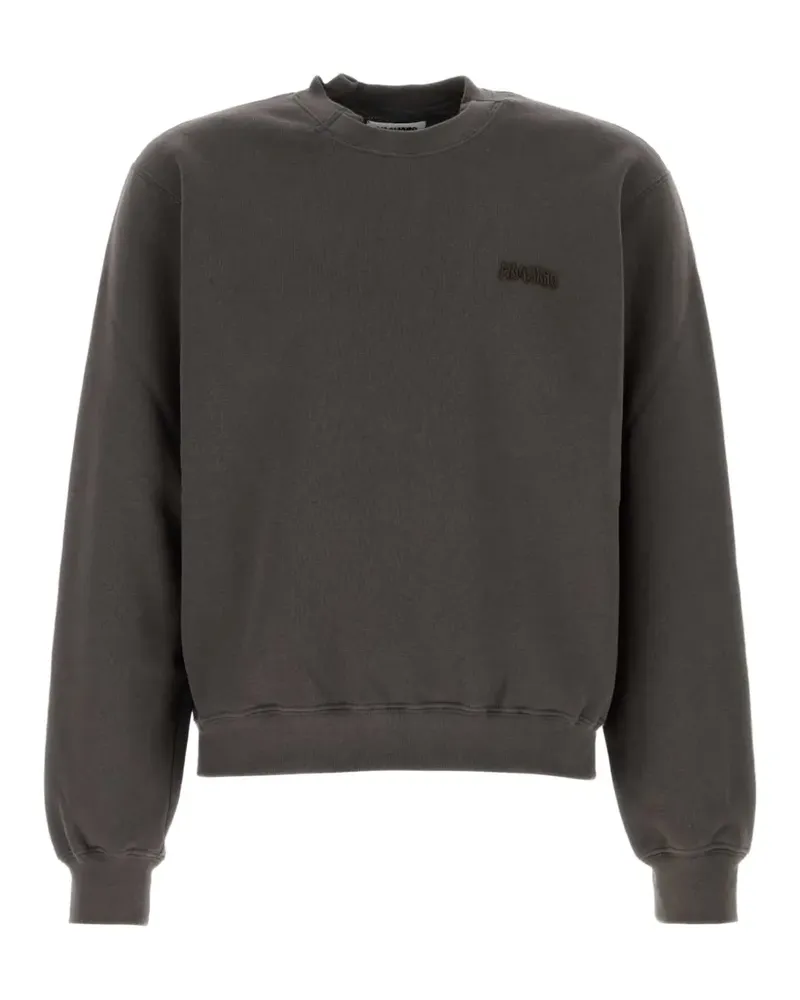 Magliano logo-embroidered sweatshirt - Braun Braun