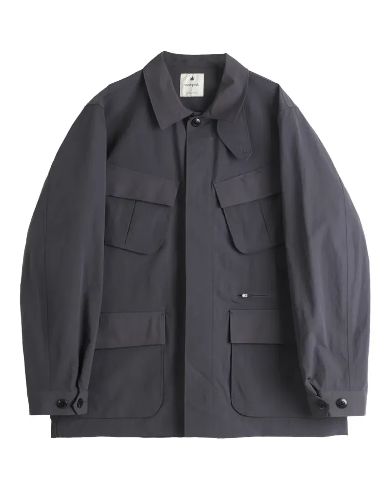Snow Peak multi-pocket jacket - Grau Grau