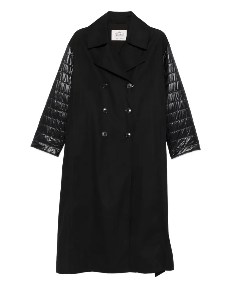Herno Doppelreihiger Mantel - 9300 BLACK 9300