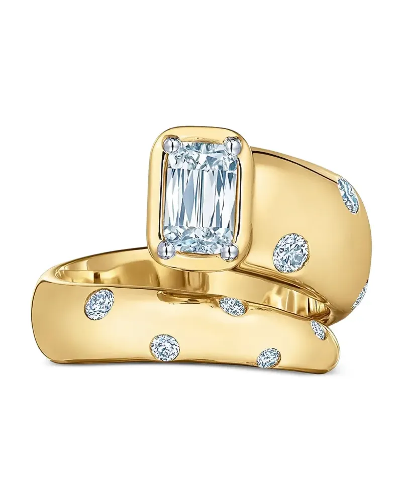 KWIAT 18kt Cobblestone Gelbgoldring Gold