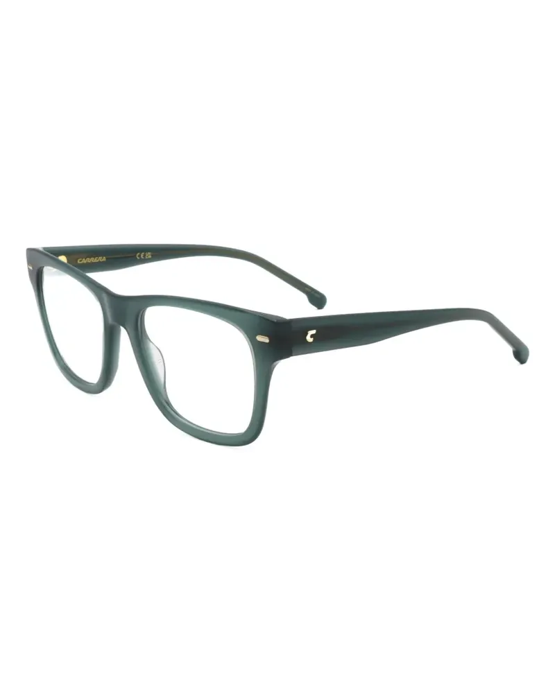 Carrera Eckige Brille mit Logo-Schild - Grün Grün