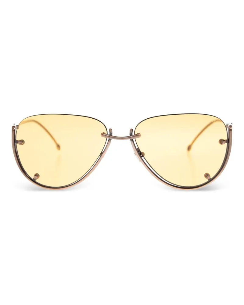 Diesel Pilotenbrille - Grau Grau
