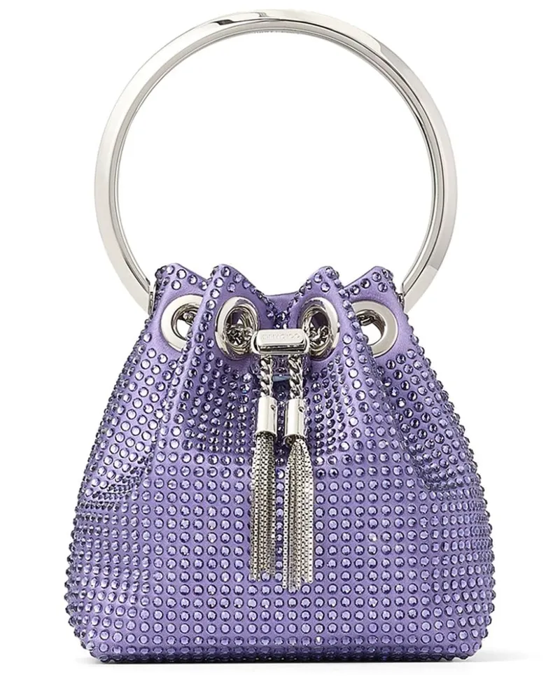 Jimmy Choo Micro Bon Bon Beuteltasche - Violett Violett