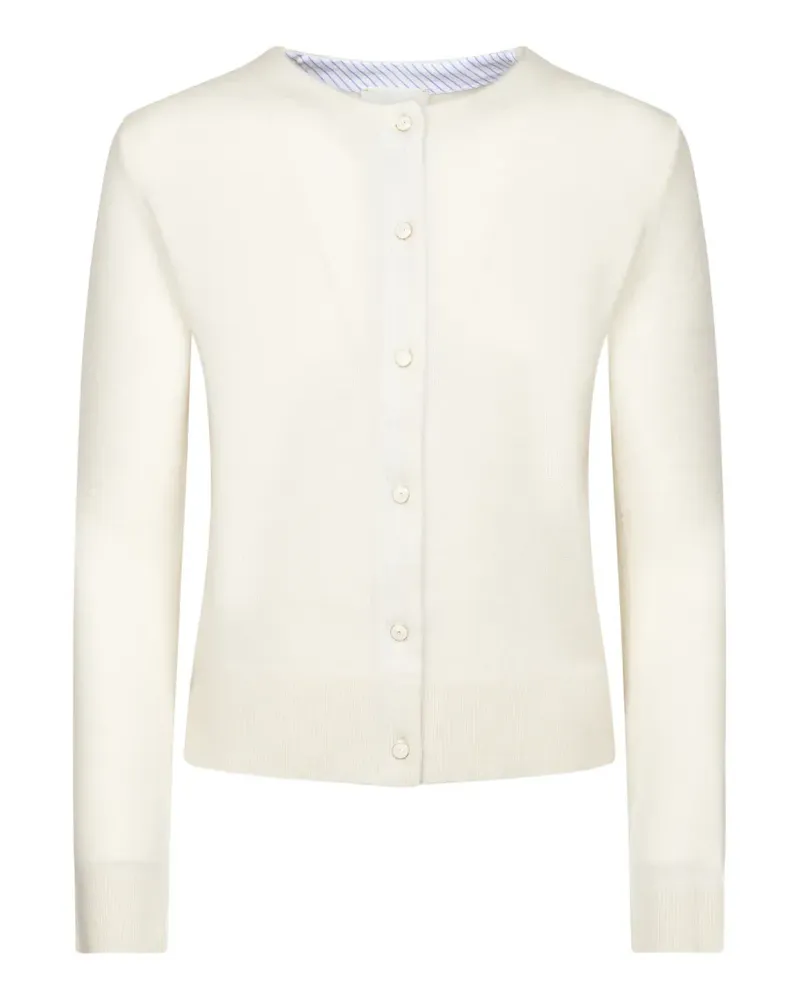forte_forte button-up cardigan - Nude Nude