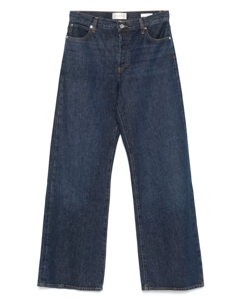 Frame Denim Jeans mit geradem Bein - Blau Blau