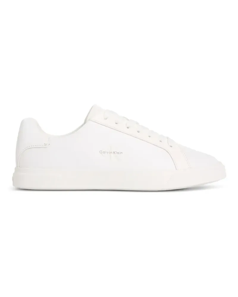 Calvin Klein Brooke Sneakers mit Logo-Print - Weiß Weiß