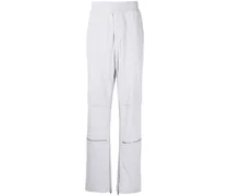 Jogginghose mit geradem Bein - Grau