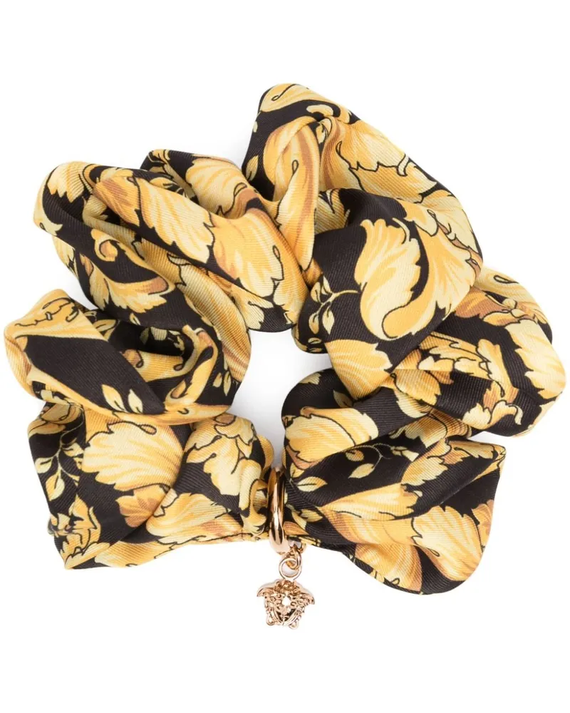 Versace Barocco Haargummi - Schwarz Schwarz