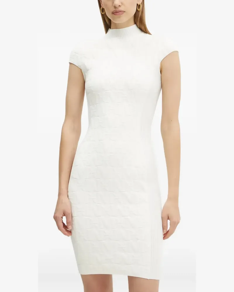 MARCIANO Los Angeles Hermione high-neck mini dress - Weiß Weiß