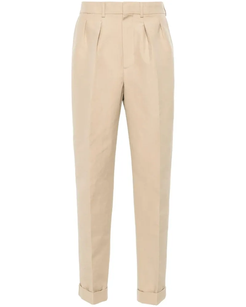 Tom Ford Tapered-Hose mit Bundfalten - Nude Nude