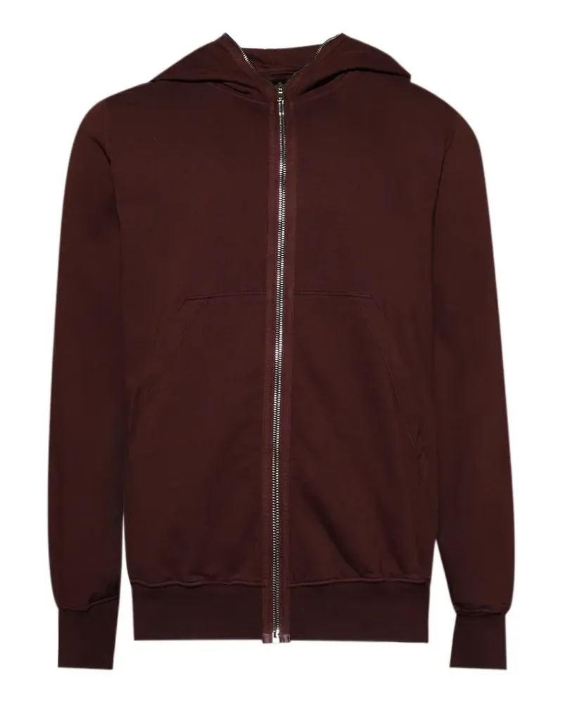 DRKSHDW by Rick Owens Jumbo zip hoodie - Braun Braun