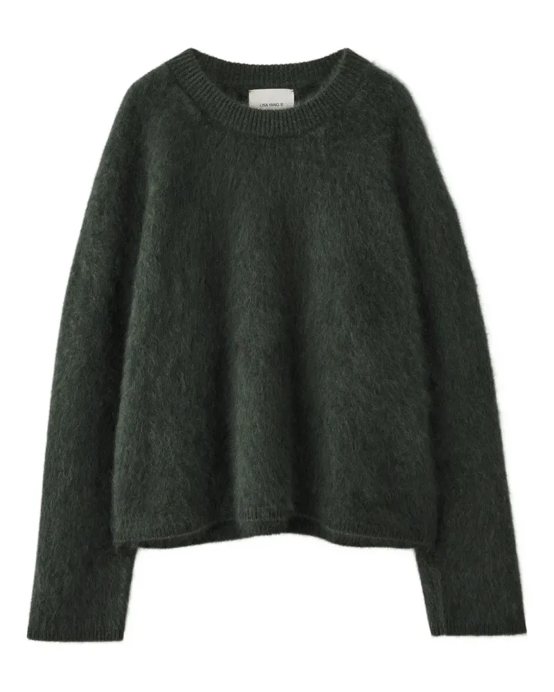 Lisa Yang Pullover mit Rundhalsausschnitt - Grün Grün