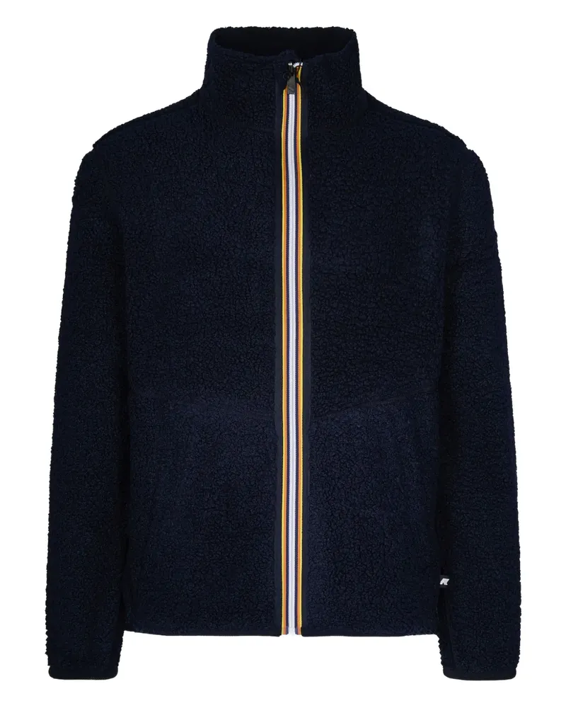 K-Way zip-up fleece jacket - Blau Blau