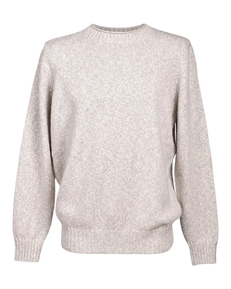 Brunello Cucinelli long-sleeve knitted sweater - Nude Nude
