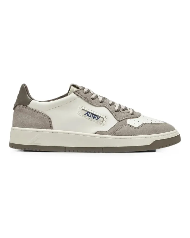 AUTRY Medalist panelled sneakers - Nude Nude