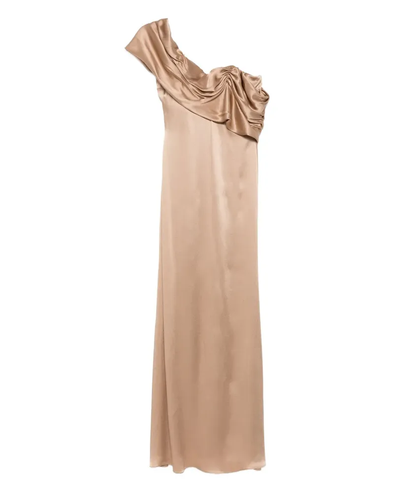 Giuseppe di Morabito Drapiertes One-Shoulder-Kleid - Nude Nude