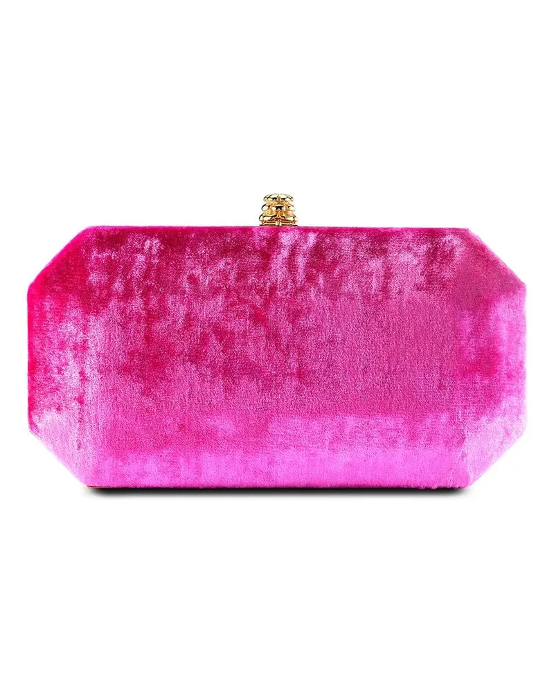 Tyler Ellis Kleine Perry Clutch Rosa