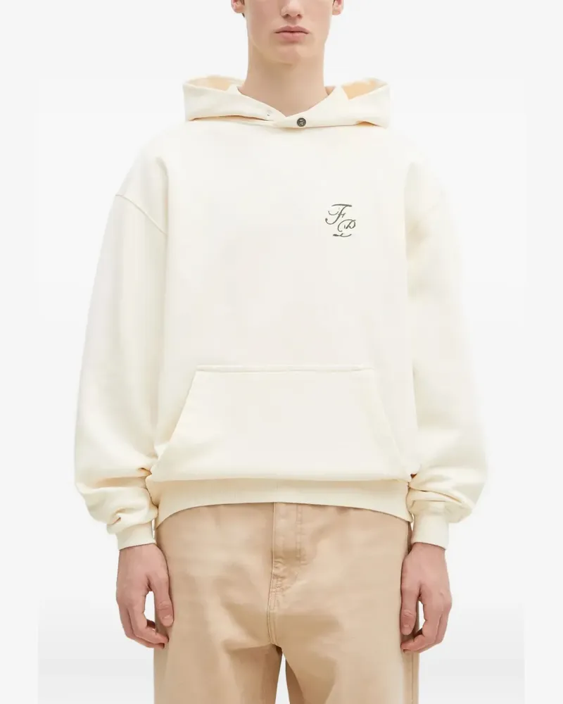 Filling Pieces Hoodie mit Garten-Print - Nude Nude