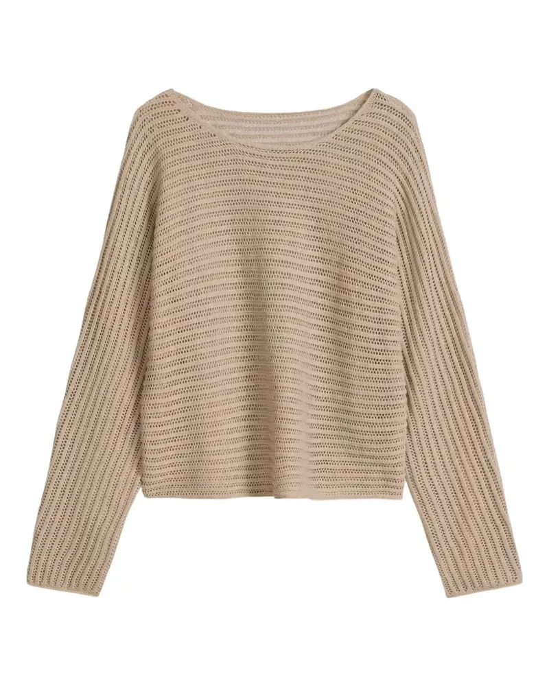 Marc O'Polo Ajour sweater - Nude Nude