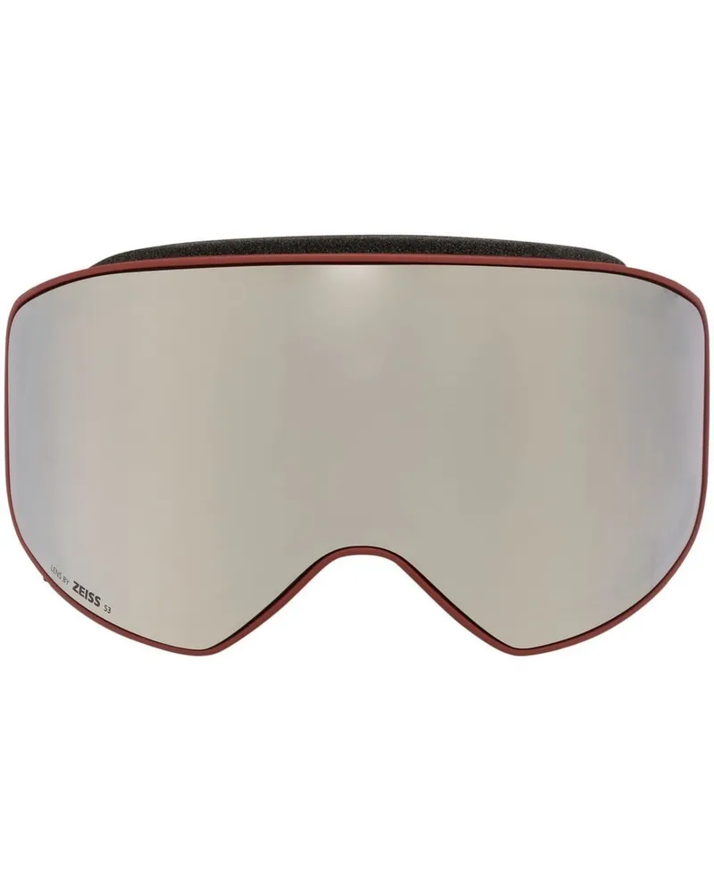 Chloé Sonnenbrille mit Logo-Print - Rot Rot