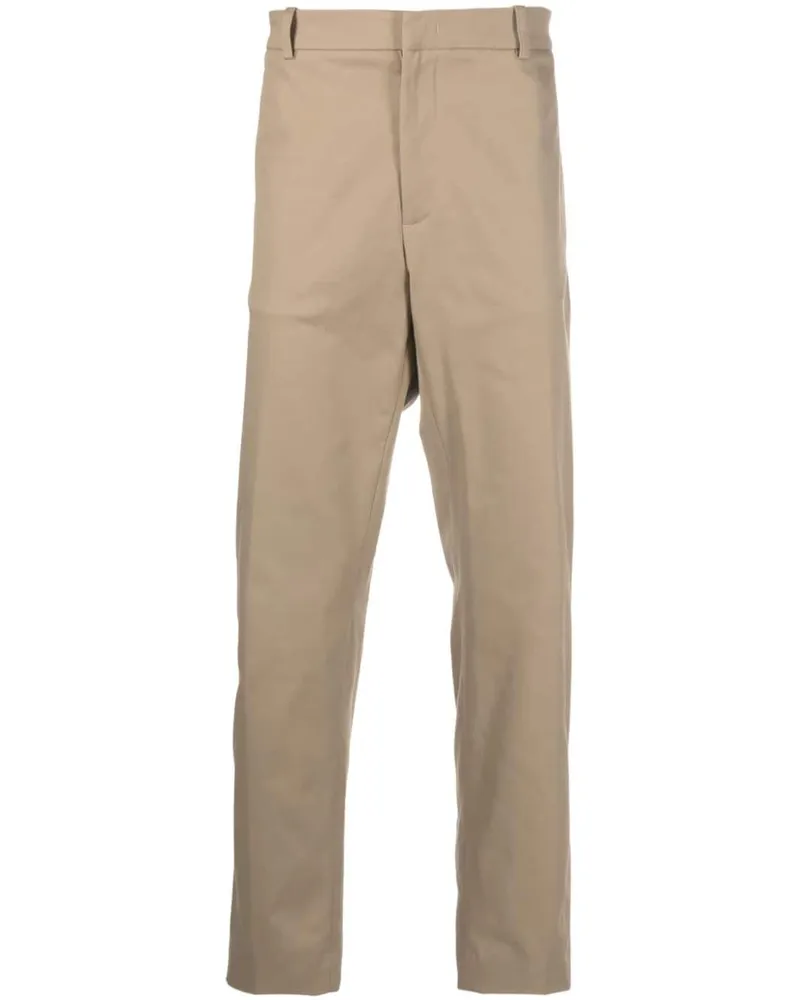 Moncler Chino mit Logo-Applikation - Nude Nude