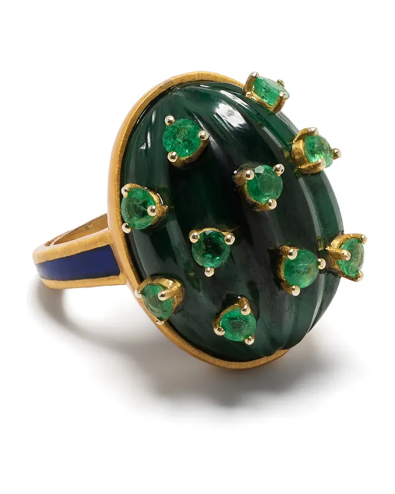 Akansha Sethi Cactus Ring - Gold Gold