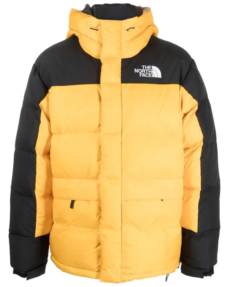 The North Face Gefütterte Himalayan Kapuzenjacke Gelb