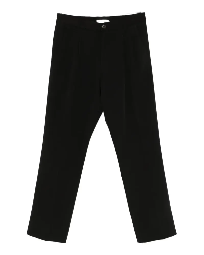 IMPERIAL pleated-design trousers - Schwarz Schwarz