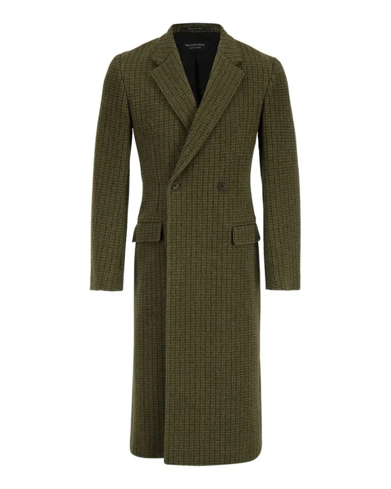 Balenciaga buttoned coat - Grün Grün