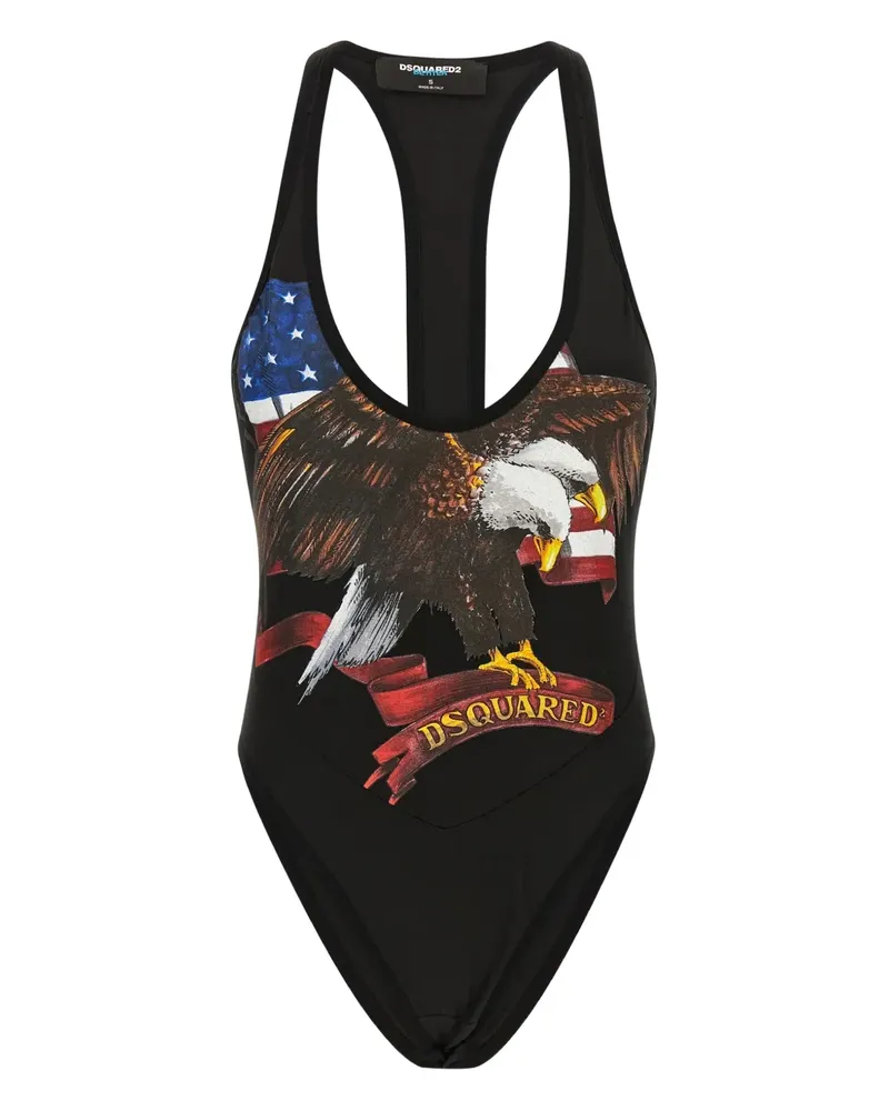 Dsquared2 x Better Body mit Print - Schwarz Schwarz