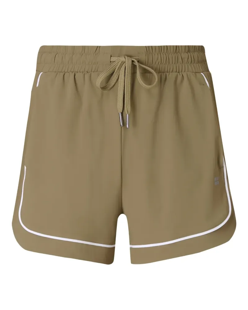 Sweaty Betty Explorer Shorts mit Kordelzug - Grün Grün
