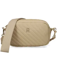 Tommy Hilfiger Gesteppte TH Monogram Kameratasche Nude